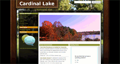 Desktop Screenshot of cardinallake.net