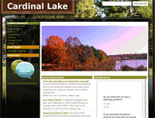Tablet Screenshot of cardinallake.net